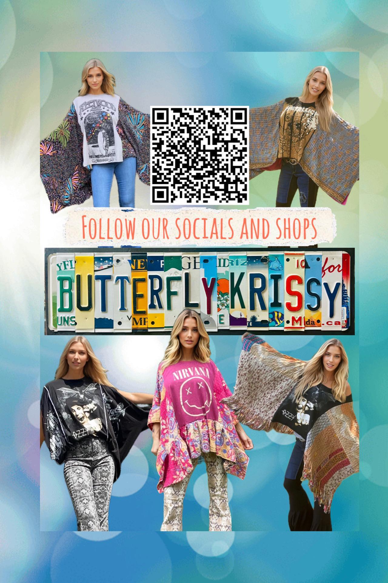 Butterfly Top “Journey Fringed
