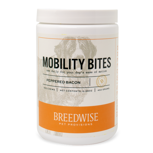 Mobility Bites 100-count jar