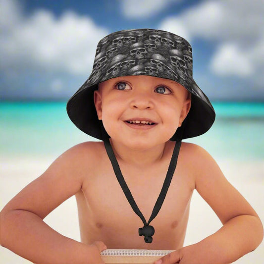 Kids' Bucket Hat ☠️ Pirate Skulls