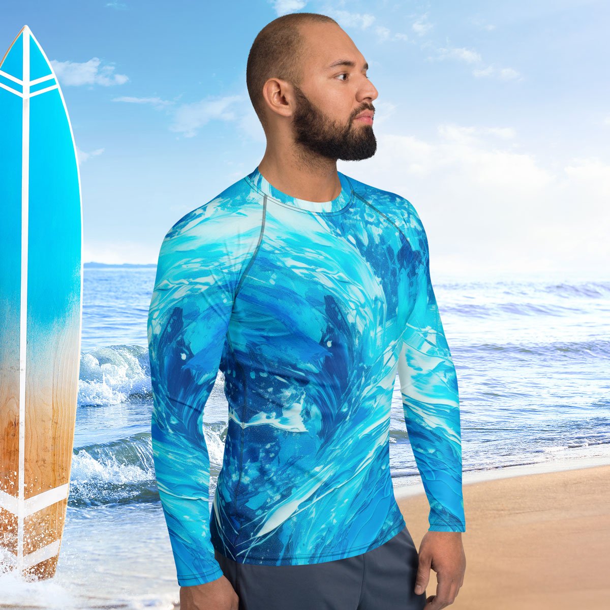 Rag Dolled | Sun Rashie UPF 50+ | For Men 🤙