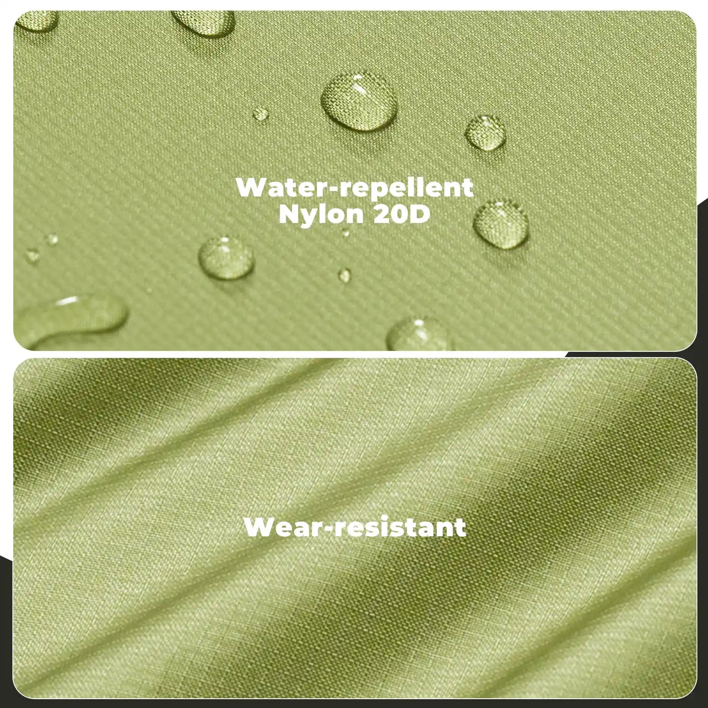 650 Fill Power Mummy Mixed Down Waterproof Sleeping Bag for Backpacking & Camping Hiking 23F