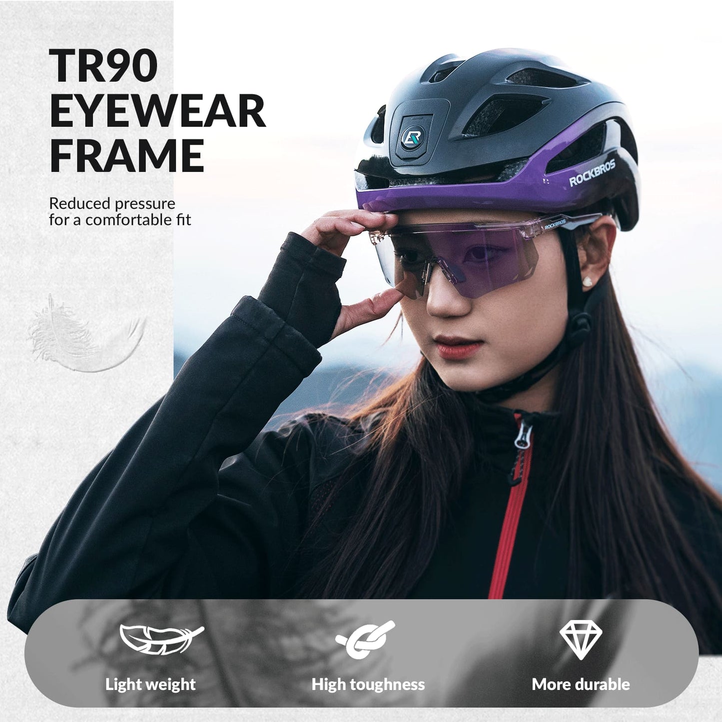 Photochromic Windproof Cycling Glasses