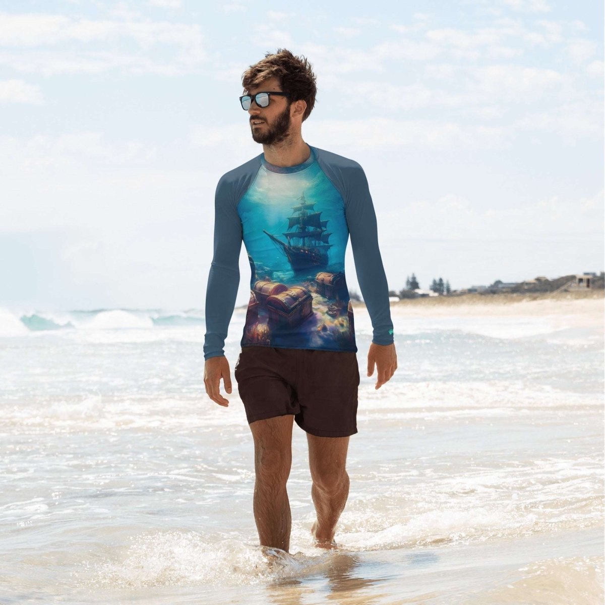 Sunken Treasure Ship ⚓️  Sun Rashie | Men