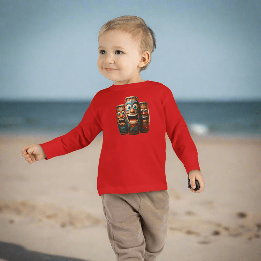 Tiki T | Toddler Long Sleeve Tee