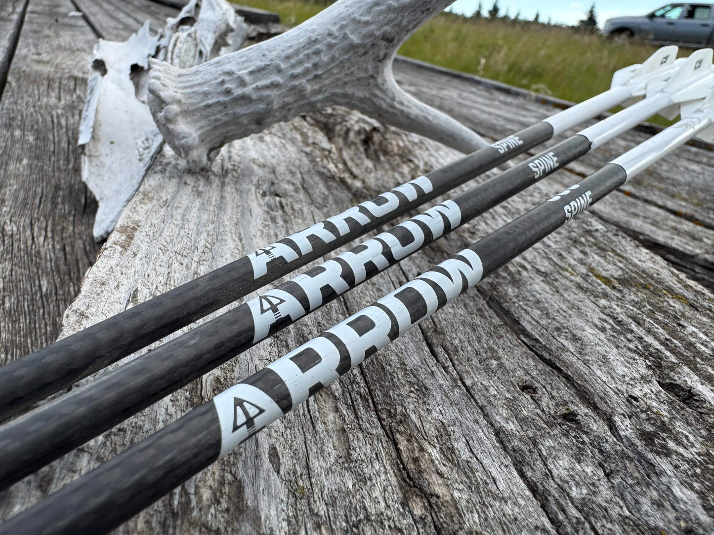 TOTA | Fletched Hunting Arrows | The Arrow | Woven | .204” | 5mm