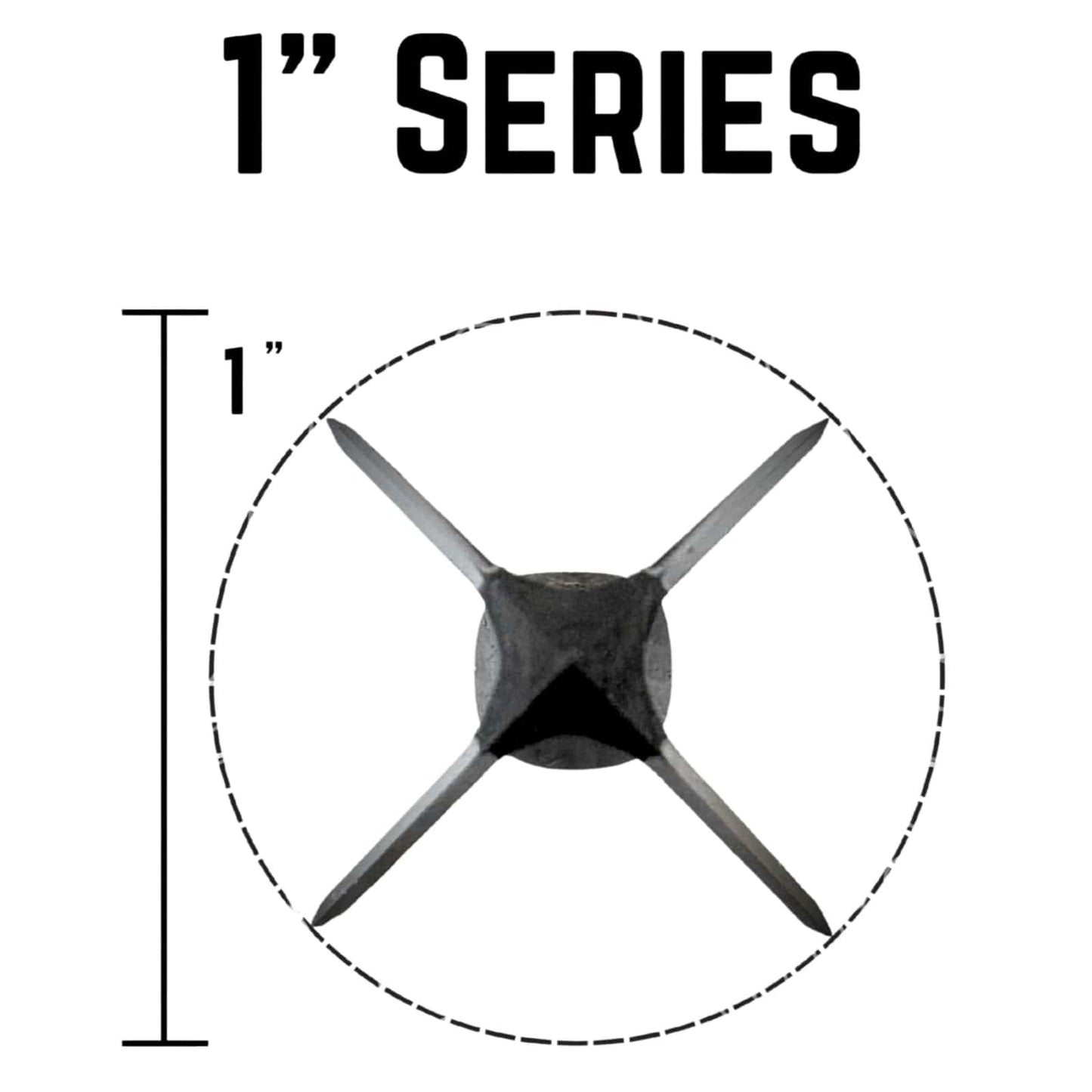 TOTA | 85 grain broadhead |1-inch vented | fixed blade
