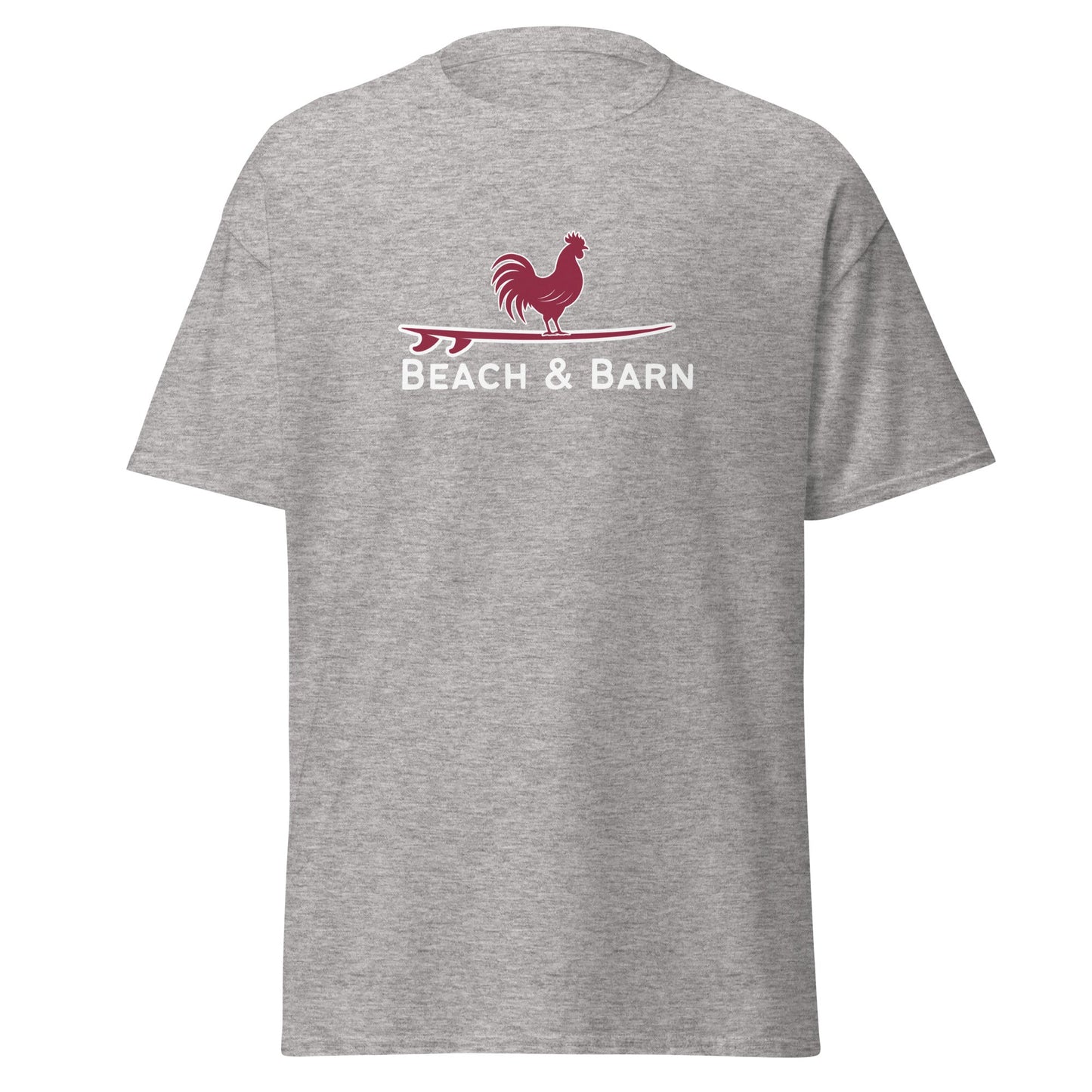 Beach & Barn Tee Surfing Chicken Men's T-Shirt