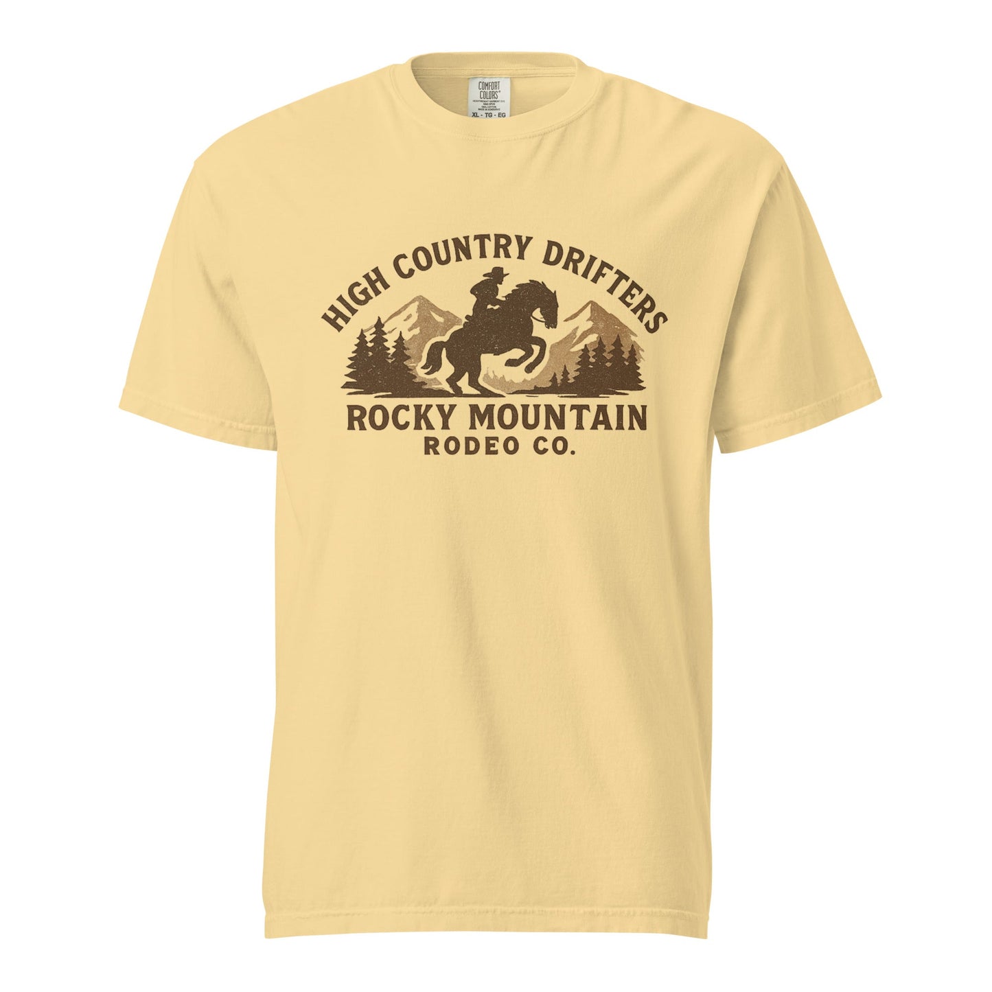 Rocky Mountain Rodeo Co Heavyweight T-Shirt