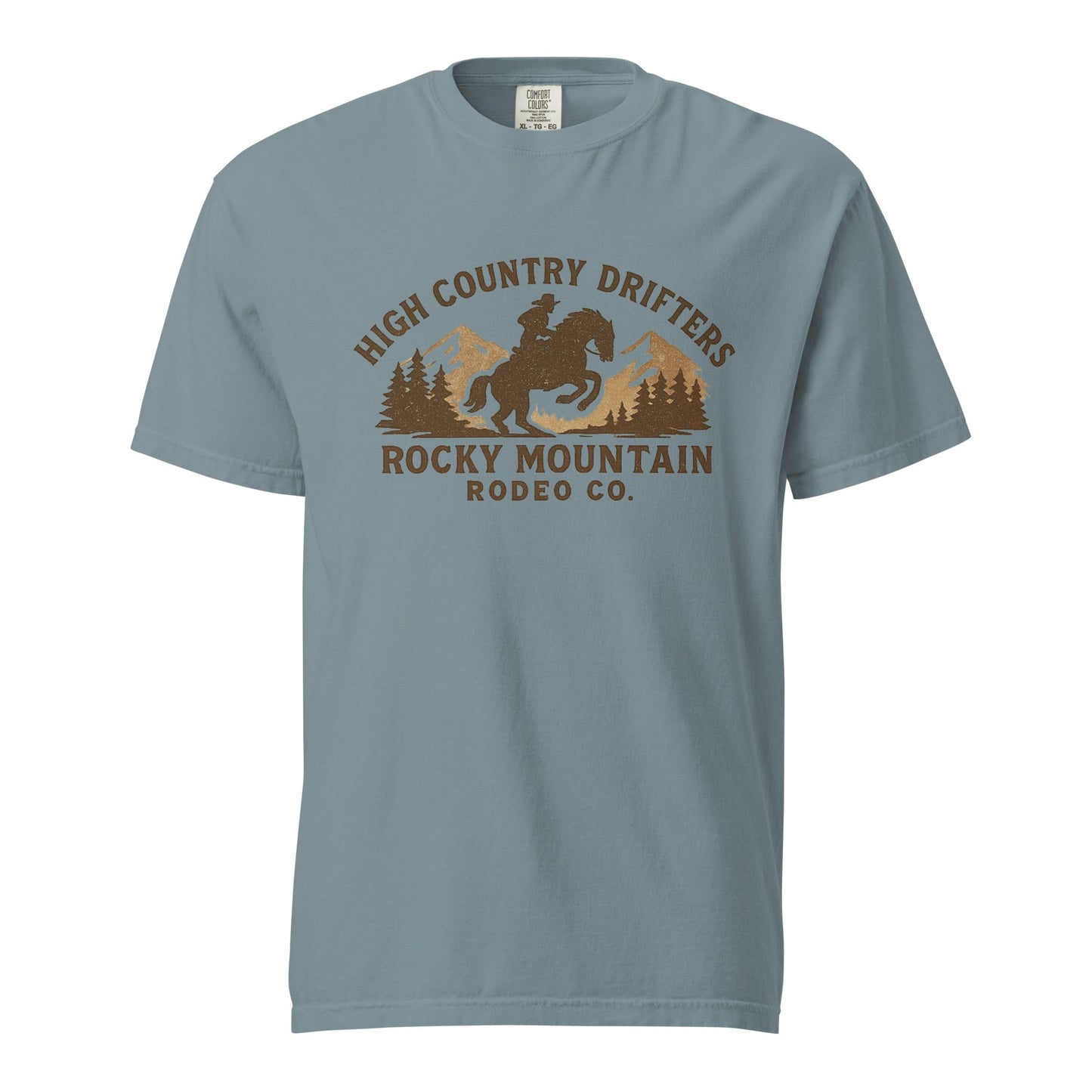 Rocky Mountain Rodeo Co Heavyweight T-Shirt