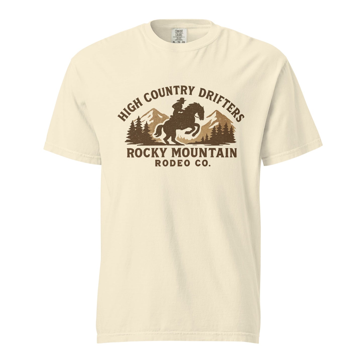 Rocky Mountain Rodeo Co Heavyweight T-Shirt