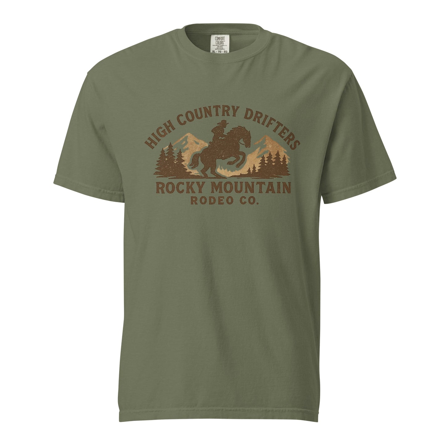 Rocky Mountain Rodeo Co Heavyweight T-Shirt