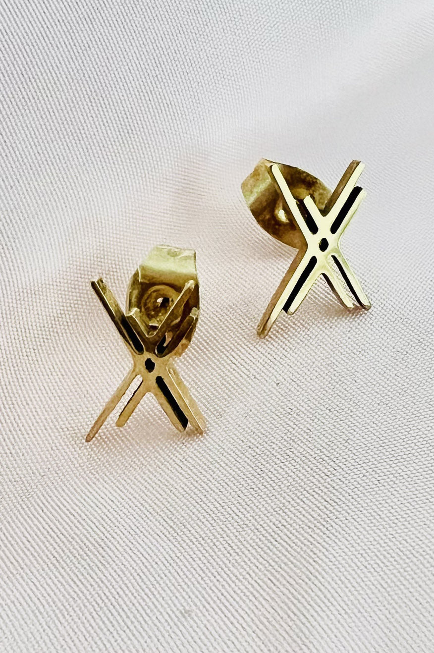 XX 18k gold Earrings
